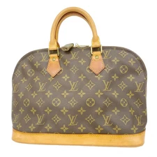 Louis Vuitton Monogram Alma Handbag M51130 Brown Women's P1732944
