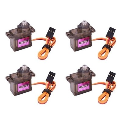 5 Stück MG90S Mini Micro Servo Motor Metall Getriebe Gear RC Modellbau