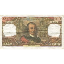 Frankreich, 100 Francs, Corneille, 1974, 1974-10-03, SS, Fayette:65.47, KM:149d
