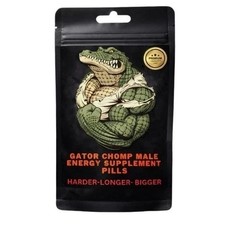 10 PILLS Gator King Chomp Energy Boost natural Male ENHANCE both sexes la pep xx