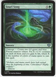 Snarl Song 161 Secrets of Strixhaven Uncommon