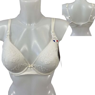 Cache Cœur Damen BH Still-BH Push-up mit Bügel 'LOUISE' Gr. 70D Creme NEU
