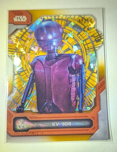 2024 Topps Star Wars High Tek, EV-909, #33, Gold, # /50