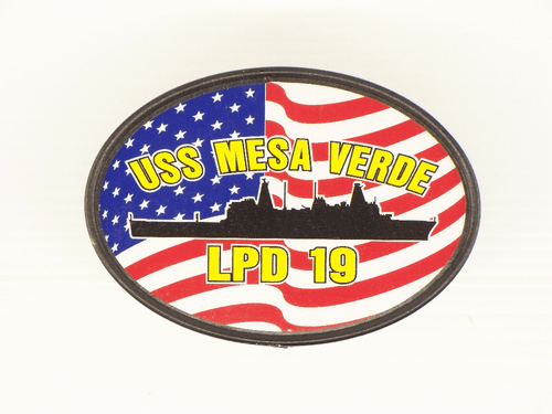USS MESA VERDE LPD 19 Hitch Cover Military USN U S Navy - Bild 4 von 4
