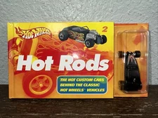 Hot Wheels 2002 Collector Books "HOT RODS BOOK #2" w/ "SOOO FAST" New Unopened