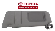 New Gray Drivers Side Sun Visor With Sunroof Fits Toyota Camry 2007-2011
