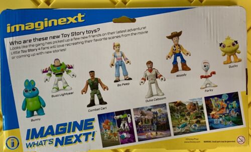 Imaginext Disney Pixar Toy Story 4 Deluxe 8-stelliges Pack 2019 Neu in Verpackung NEU - Bild 6 von 11