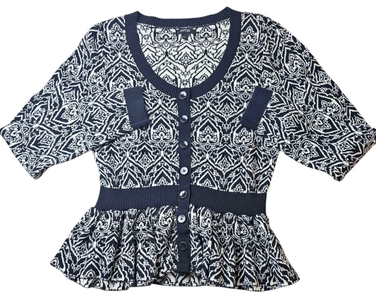 Plus size long sleeve peplum dress - Collection