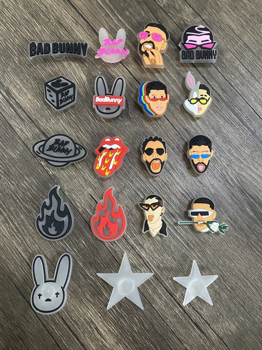 Bad bunny pins for crocs new arrivals