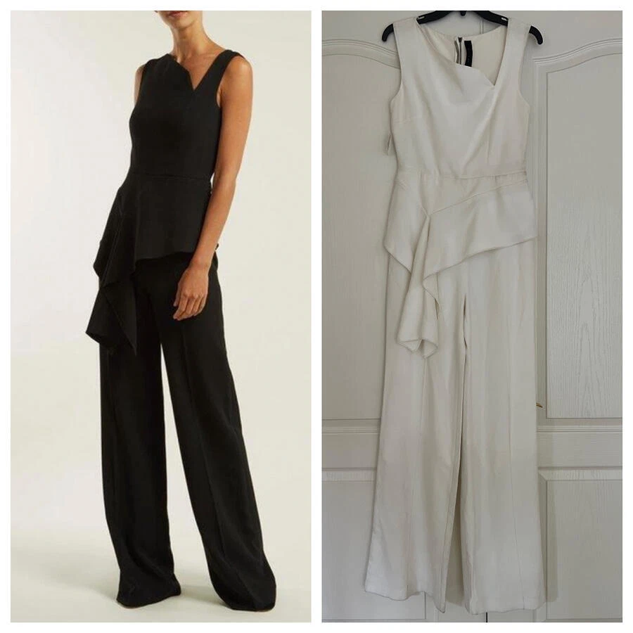 Mono asimétrico Roland Mouret Kenne talla 8 precio de venta sugerido por el fabricante 2395 USD Foto 4 de 4