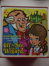 Vintage 1967 Mattel Off To See The Wizard of Oz Scarecrow Jack In The Box 4Parts