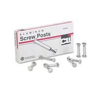 Charles Leonard Post Binder Aluminum Screw Posts 3/16 Diameter 1 Long 100/box on sale Charles Leonard Post Binder Aluminum Screw Posts 3/16 Diameter 1 Long 100/box on sale