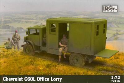 IBG Models 1/72 CHEVROLET C60L OFFICE LORRY