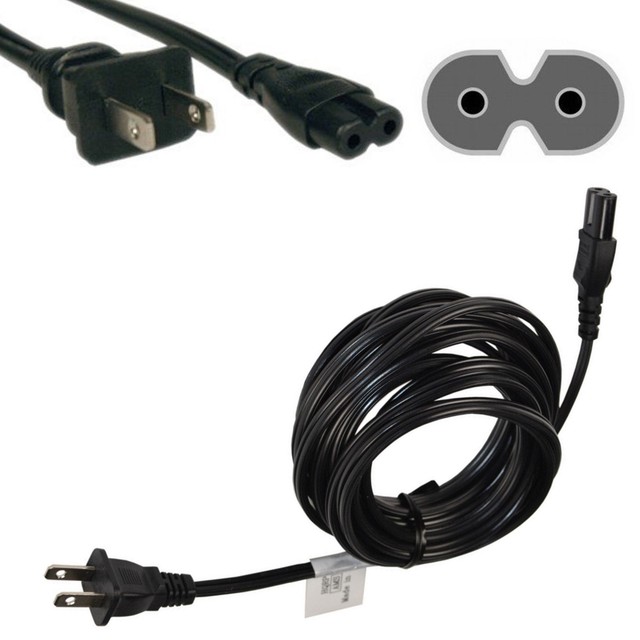 15ft AC Power Cord for LG UF6000 Series 4K UHD Smart LED TV, Mains