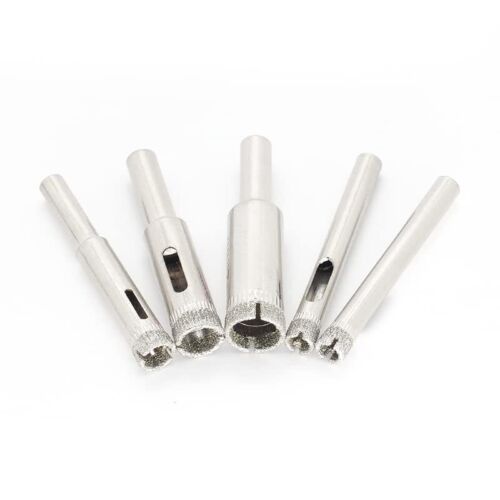 3-15tlg Lochsägen Set Diamantbohrkrone Keramik Glasfliese Feinsteinzeug Marmor 6-50mm - Bild 7 von 14