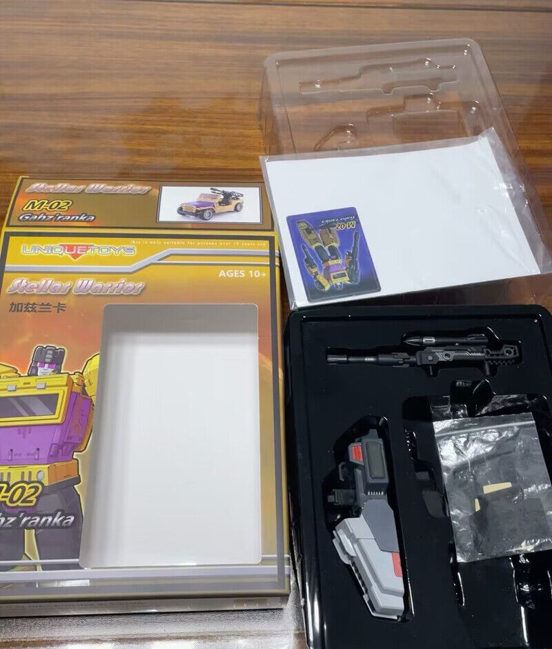 Unique Toys Bruticus UT M-02 Stellar Warrior Swindle Gahz