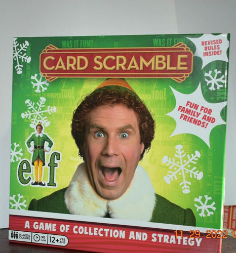 Card Scramble National Lampoon s Christmas Vacation Board Game Strategy 