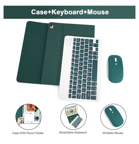 Ipad 10.2 9th 2021 8th 2020 7th 2019 iPad Air 2 2019 & Pro Keyboard Case Keyboar - Picture 2 of 7