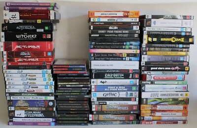 PC COMPUTER GAME COLLECTION PICK FROM LIST 100'S TO CHOOSE FROM