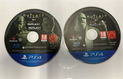 Outlast Trinity PlayStation PS4: Outlast, Whistleblower, Outlast 2