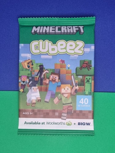 Minecraft Cubeez Woolworths - Pick your Own - Singles and Sealed Packs - Picture 45 of 46