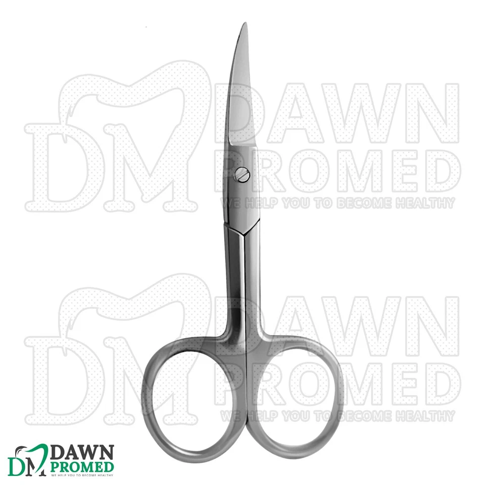 48件装缎面指甲剪曲面3.5英寸角质层和美甲剪刀套装德国Gr — 第 4/4 张图片