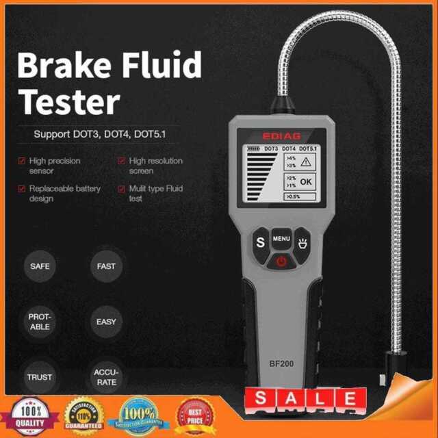BF200 Auto Oil Quality Brake Fluid Tester Diagnostic Tools for Motorcycle Car