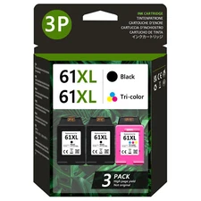 61XL Ink Cartridge for HP61 Deskjet 3512 2540 2050 ENVY 4500 4505 5530 5531 5535