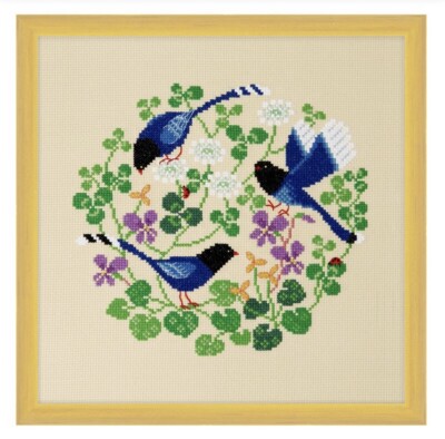Xiu Crafts Counted Cross Stitch Kits Blue Birds