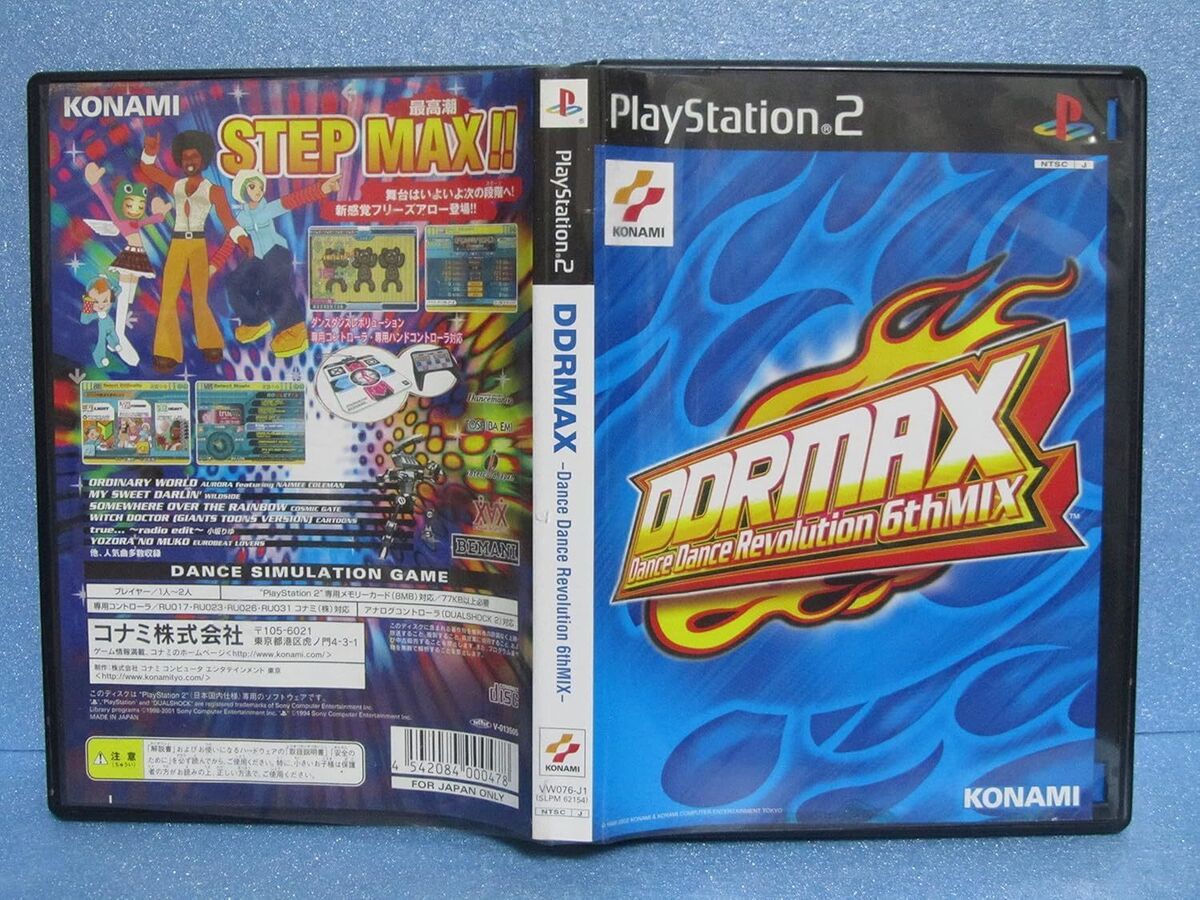 DDRMAX Dance Dance Revolution 6th Mix Japan Import (Sony