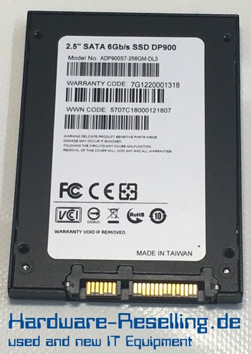 ADATA 256GB ADP900S7-256GM-DL3 7G1220001318 5707C18000121807 2,5 ZOLL SATA SSD