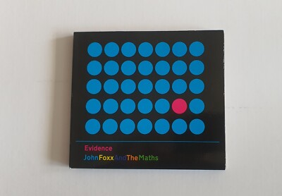 JOHN FOXX AND THE MATHS  - EVIDENCE  CD DISCO DANCE AMBIENT ELECTRONIC POP