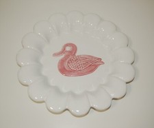 Thun piatto antico - grande - 33 cm - vintage - anatra rosa