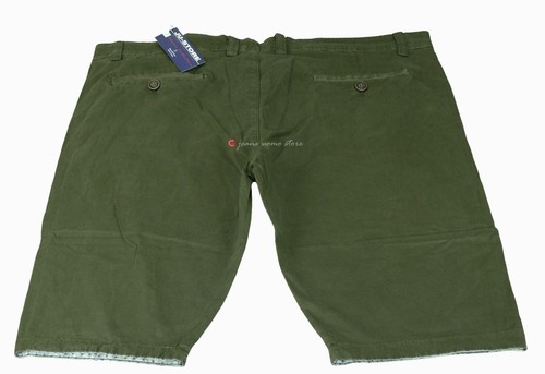 Bermuda cargo uomo Taglie forti pantaloni corti tasconi lacci 56 58 60 62 64 66 - Foto 9 di 21
