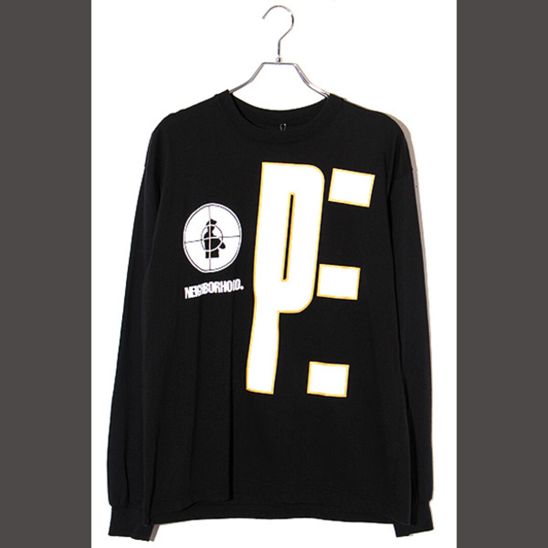 NEIGHBORHOOD×PUBLIC ENEMY.TEE LS-1 Mサイズ