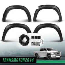 4pcs Front & Rear Fender Flares Pocket Bolt Rivet Fit For 2019-2021 Ram 1500 New