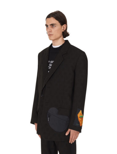 NWT Off-White Logo Detailed Oversized Equipment Blazer Jacket 46EU/36US $1695.00 - Picture 2 of 12