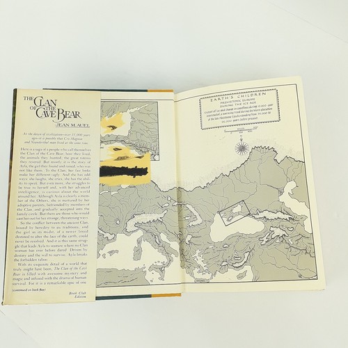 Clan Of The Cave Bear Jean M Auel Earths Children Book 1 Hardcover 1980 - Picture 7 of 18