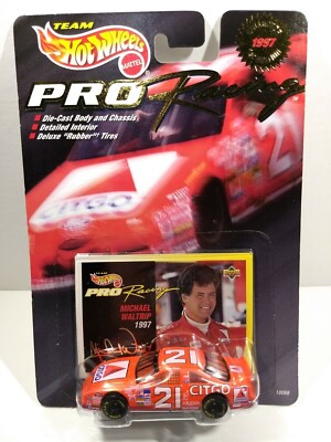 Hot Wheels Pro Racing #21 Michael Waltrip Citgo 1997 1st Edition 1:64 Car New