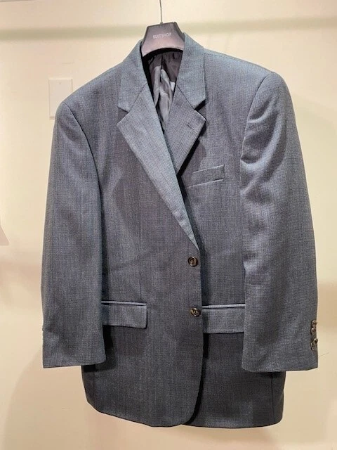 RLL Lauren Blue/Black Nailhead Wool Sports Jacket 44s.
Opens in a new window or tab
