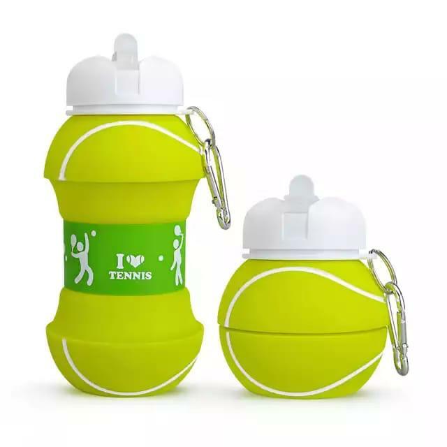 Tennis Ball Shaped Water Bottles, Collapsible, BPA Free, Only £9.75p Each !