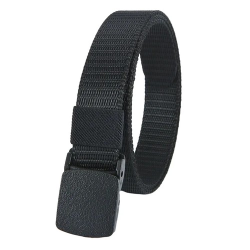Canvas Tactical Belt for Kids 25mm Width Nylon Automatic Buckle 90cm Outdoor Use - Picture 7 of 12