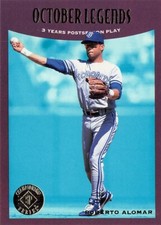 Roberto Alomar October Legends Upper Deck 1995 Baseball Card #160