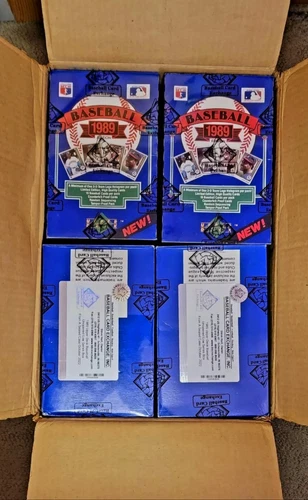 1989 UPPER DECK LOW SERIES BOX BBCE FASC (BUYING 1 BOX) POSSIBLE GRIFFEY RC $3K