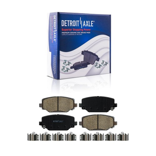 Front Rear Brake Pads for Chrysler Town Country Dodge Journey Grand Caravan C/V - Picture 4 of 7