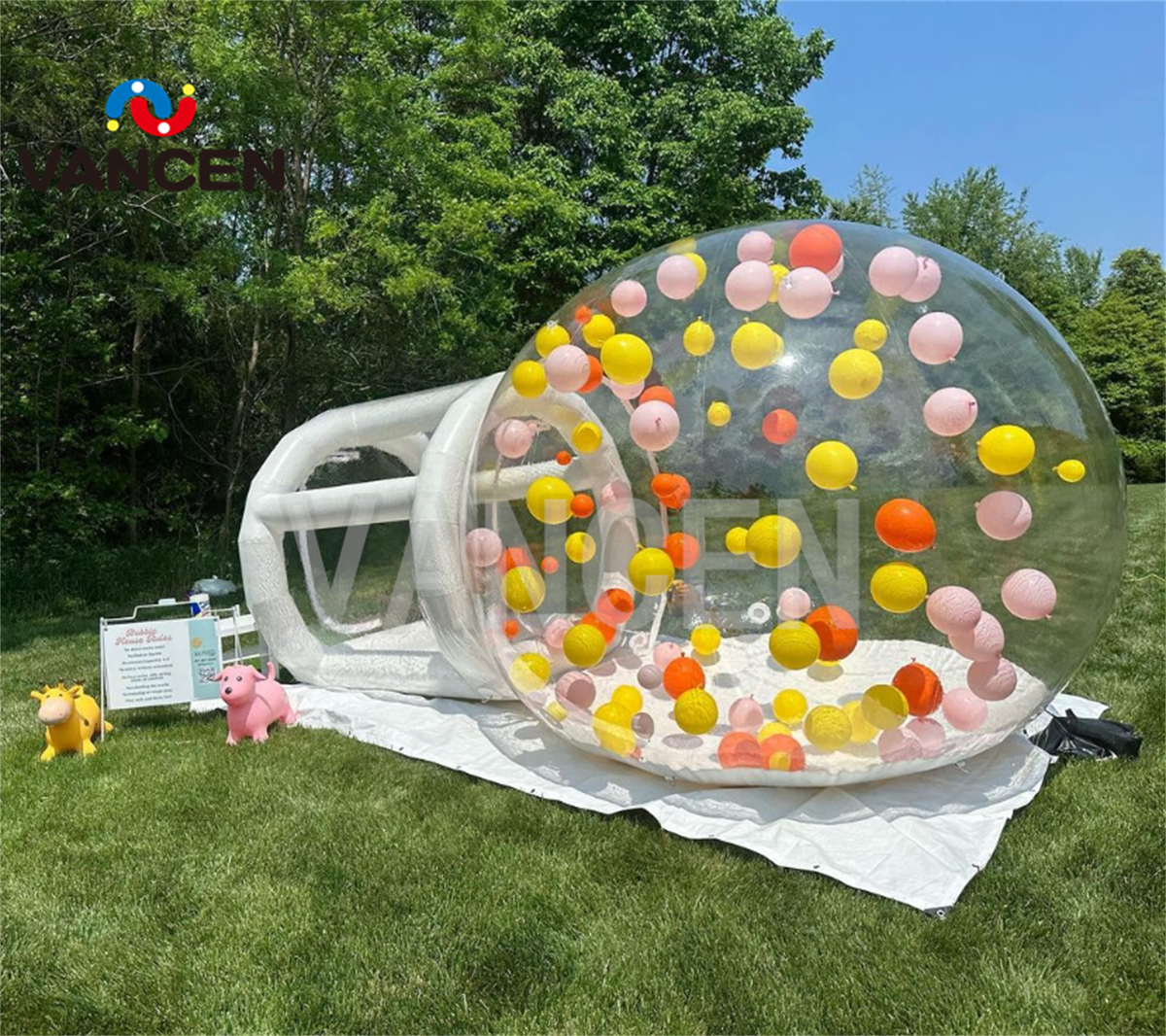 10ft Inflatable Balloon Bubble House Modern Bubble Tent For Party