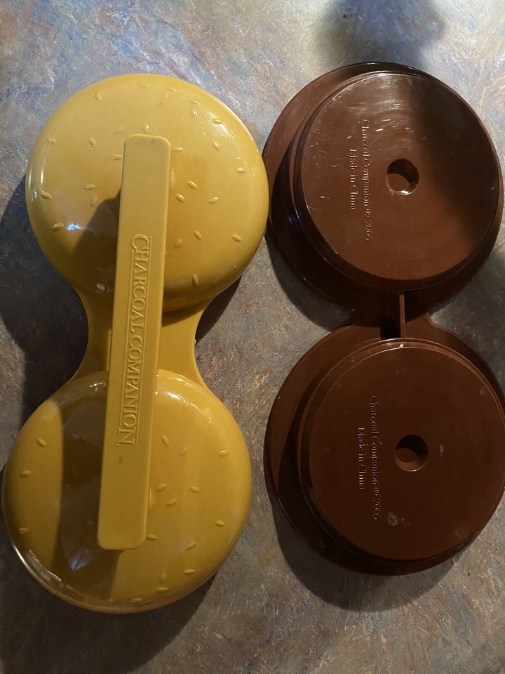 Charcoal Companion Hamburger Press Patty Veggie Stuffed Burger Mold