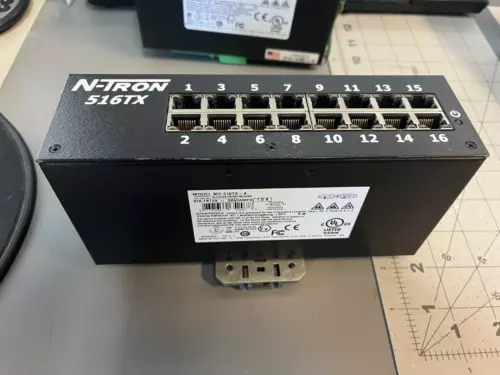 N-TRON 516TX-A Industrial Ethernet Switch 16 Ports 10-30 VDC 1.0A 10/100basetx