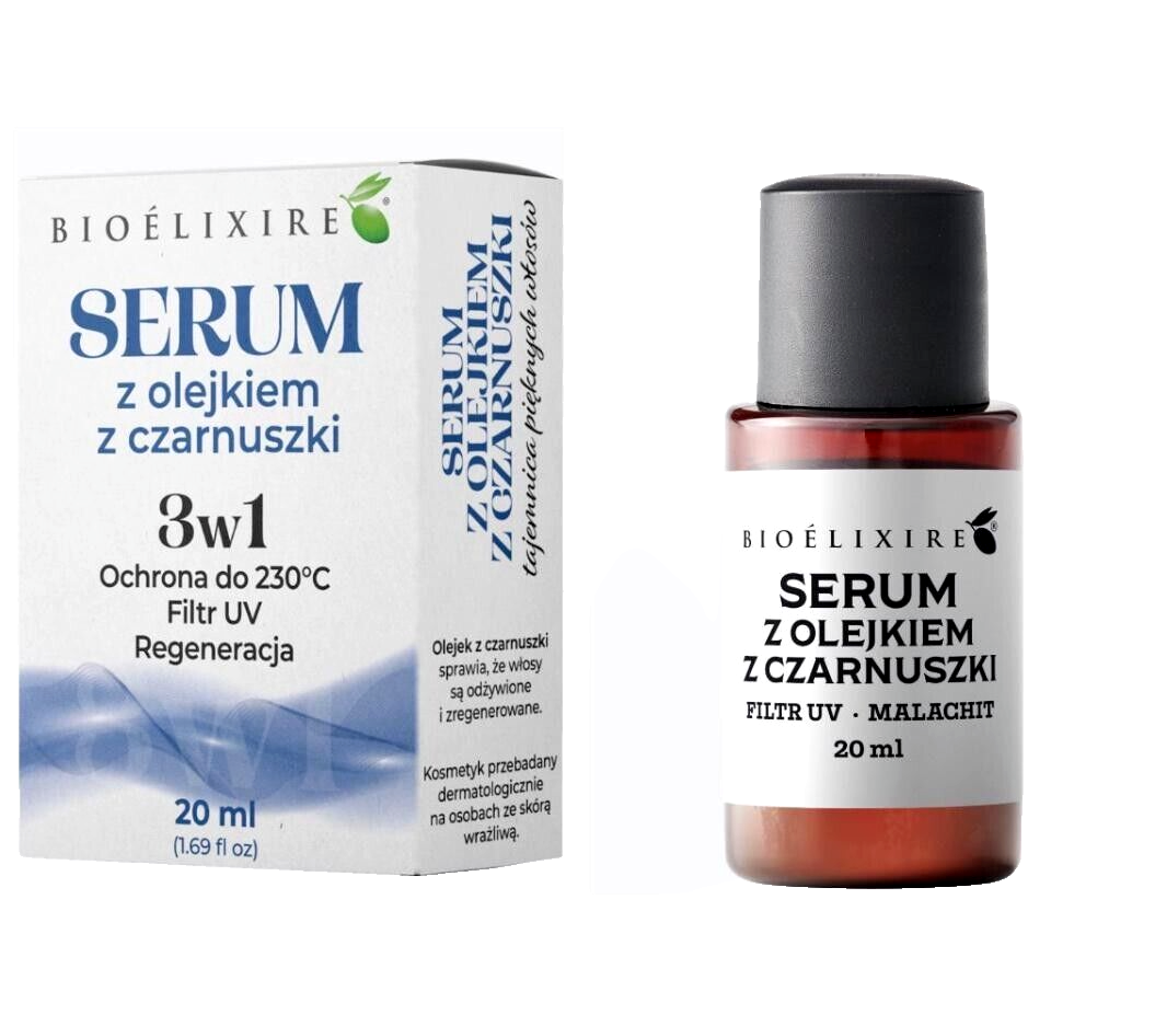 BIOELIXIRE Hair serum with black cumin oil, 20ml