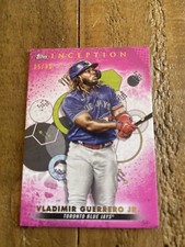 VLADIMIR GUERRERO JR. 05/99 PINK 2022 TOPPS INCEPTION #65 TORONTO BLUE JAYS